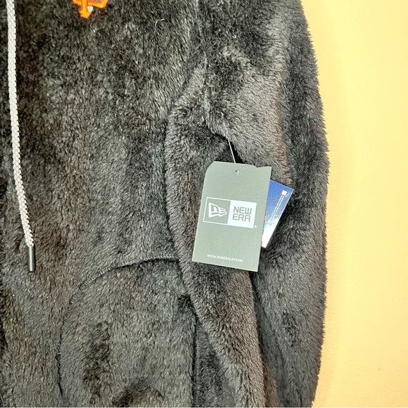 NWT Next Era SF Giants Zip Up Hooded Fleece Jacket Size Medium - Picture 4 of 4